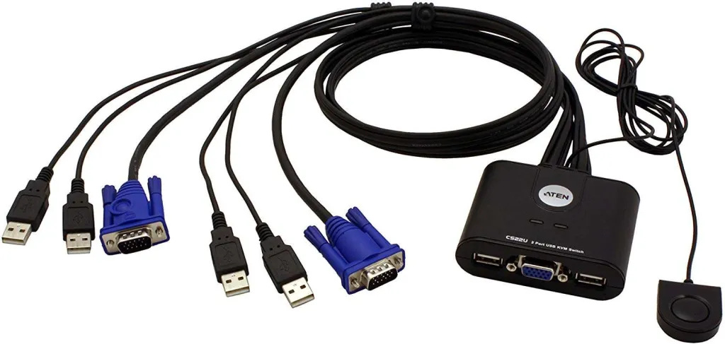 Aten 2-Port Switch