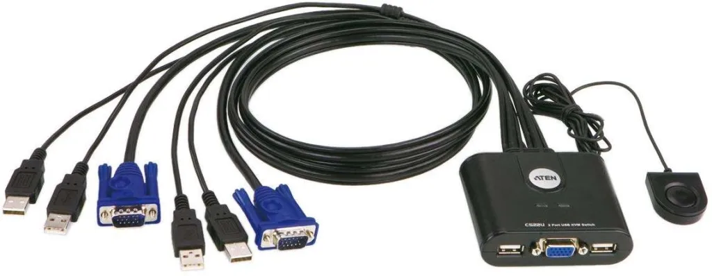 Aten 2-Port Switch